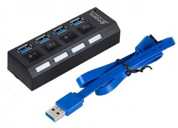 Yüksek Hızlı Özel Tasarımlı 4*Usb Port USB 3.0 Usb 3.0 Usb Hub ürün görseli 1