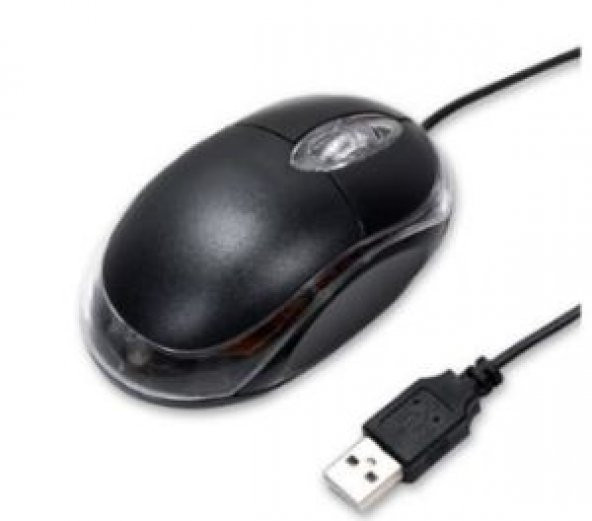 Kuvars Mini Mouse Kablolu Optik Lazer Mouse - Resim 3