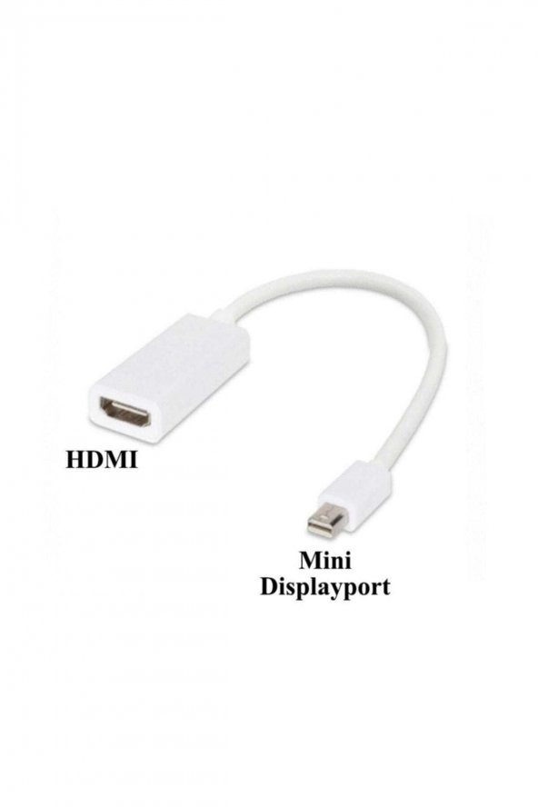 Mini Displayport Erkek To Hdmı Dişi Dönüştürücü Kablo - 15 Cm ürün görseli 1
