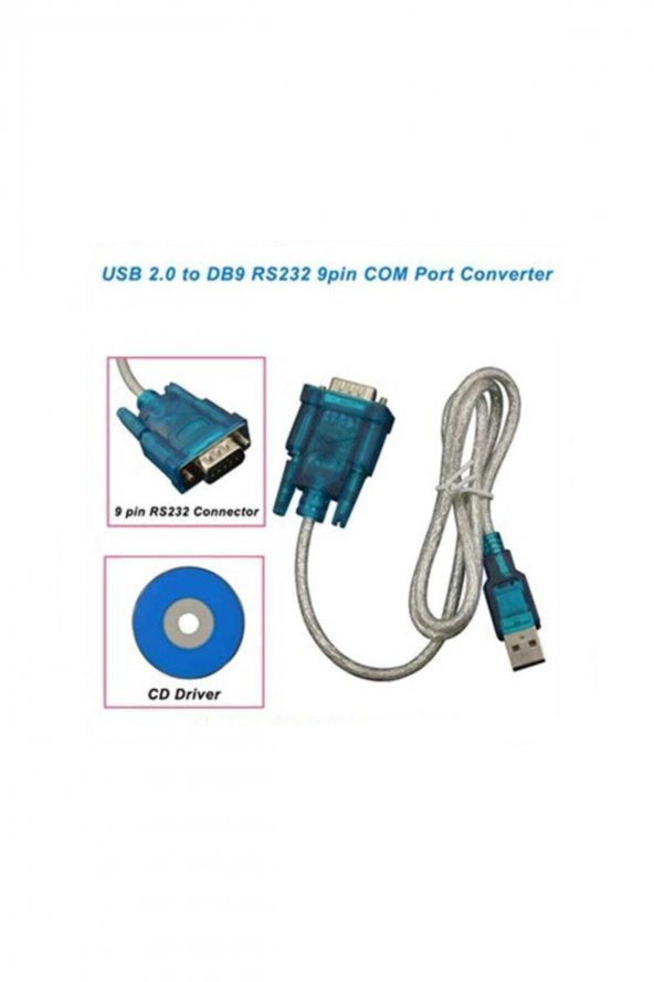 Usb To Rs232 Çevirici Kablo Uydu Yazılım Güncelleme ürün görseli 1