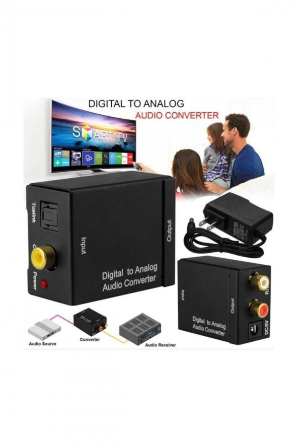Dijital - Analog Ses Çevirici Toslink ürün görseli 1