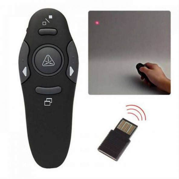 R400 Sunum Kumandası 2.4 Ghz Presenter - Resim 3