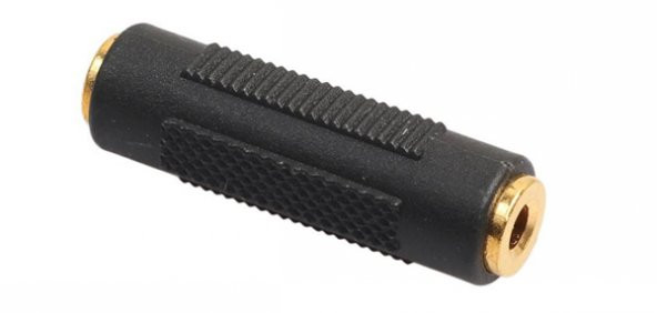3.5mm Dişi Dişi Ara Birleştirici Aux Kablo Uzatma Aparatı ürün görseli 1