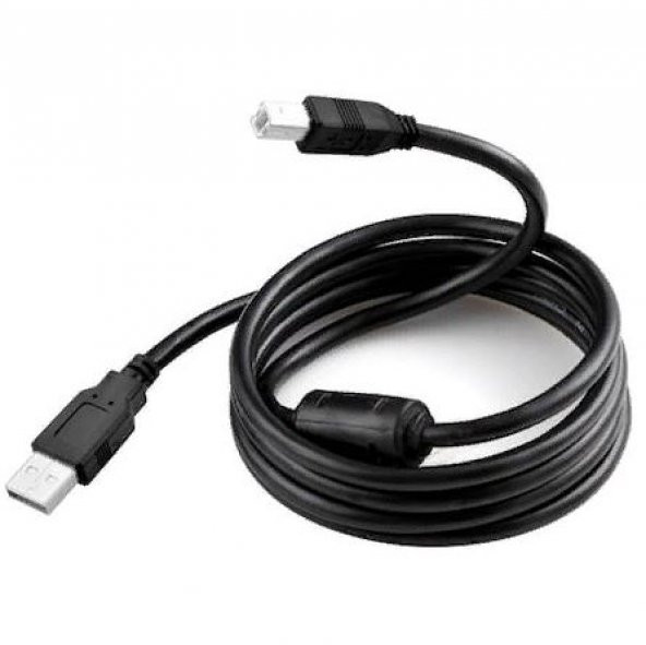 Kuvars Usb Yazıcı Printer Kablosu Lazer ve Mürekkep Püskürtmeli Uyumlu Yazıcı Kablosu 1.8 metre ürün görseli 1