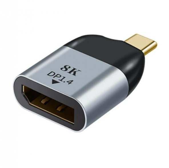 Type C To Displayport Çevirici Dönüştürücü Adaptör Usb 3.1 Erkek to DP Dişi ürün görseli 1