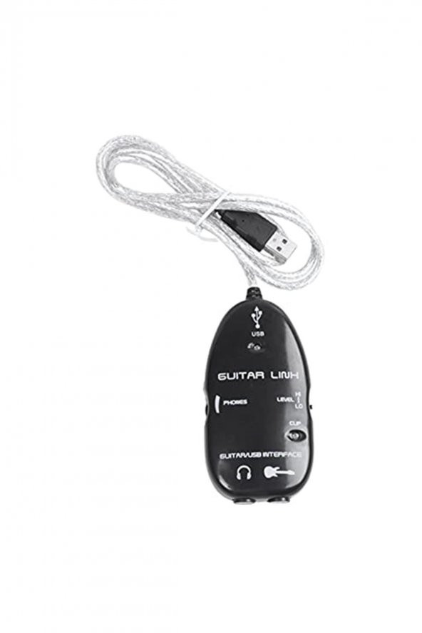 Usb Gitar Guitar Link Kablosu Çevirici Dönüştürücü ürün görseli 1
