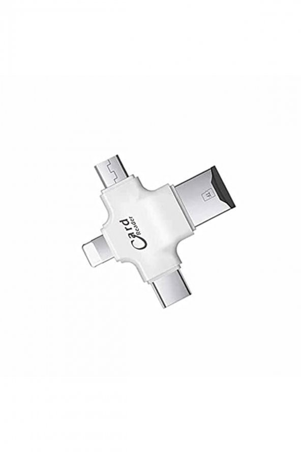 4419 Lightning Type C 3.1 Micro Usb Tf Kart Okuyucu Iphone Otg Çevirici Dönüştürücü A ürün görseli 1