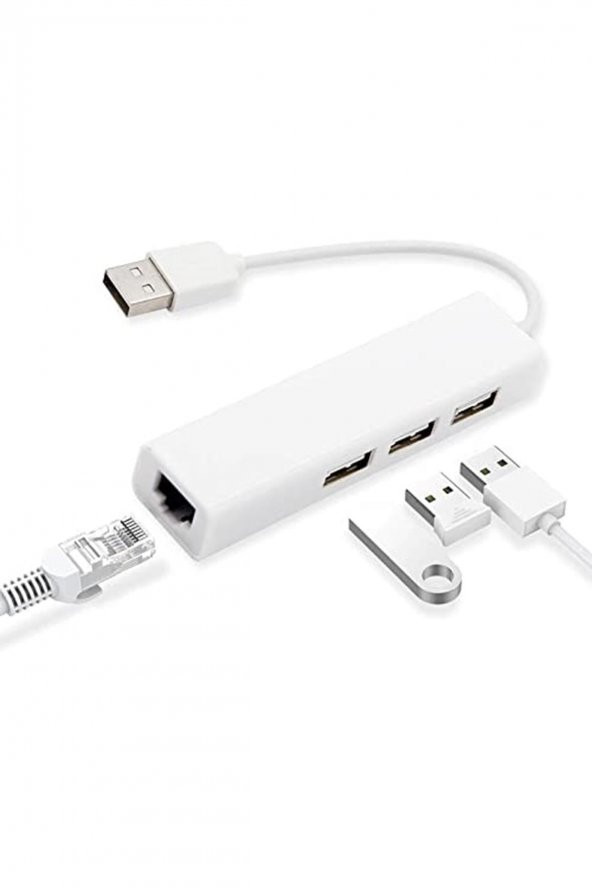 Al-4517 Usb Hub Çoklayıcı Ethernet Lan Internet - Resim 3