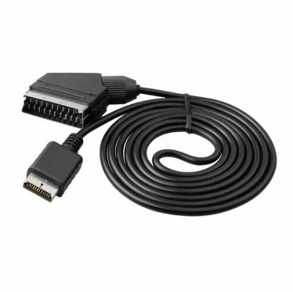 Playstation 2 3 Konsoldan Scart AV RGB Bağlantı Kablosu PS2 PS3 Konsoldan Scart Çevirici Kablo ürün görseli 1