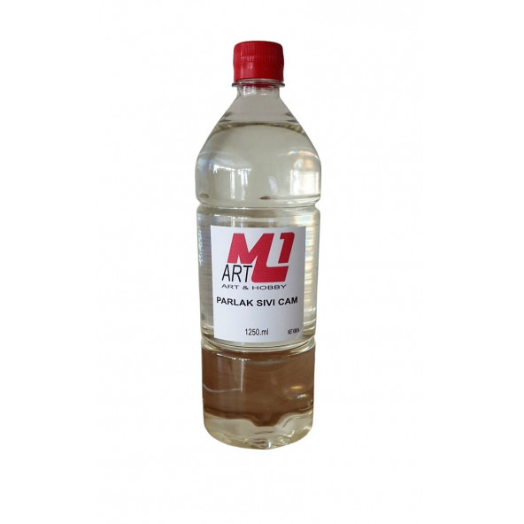 M1 ART Parlak Sıvı Cam 1250.ML ürün görseli 1