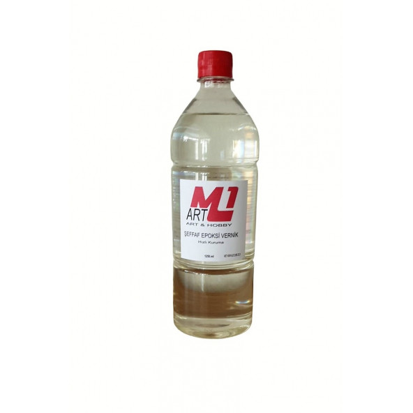 M1 ART Şeffaf Epoksi Vernik 1250.ml ürün görseli 1