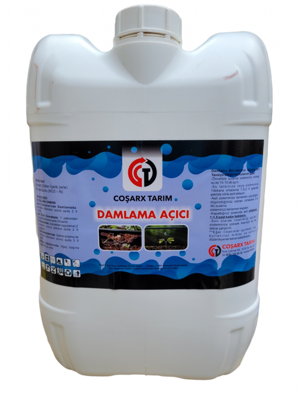COŞARX DAMLAMA AÇICI 56 25 KG NİTRİK ASİT ürün görseli 1