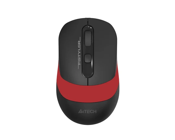 A4 TECH FG10 KABLOSUZ OPTIK MOUSE KIRMIZI/SIYAH - Resim 2