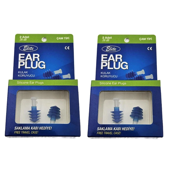 EAR PLUG 2'li Kulak Koruyucu Çam Tipi ürün görseli 1
