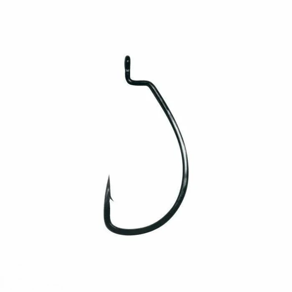 Gamakatsu Worm Ewg Sl Offset Olta İğnesi No:2/0 Siyah 5ad ürün görseli 1