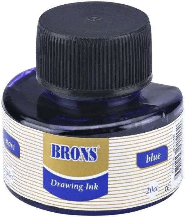 Brons Çini Mürekkebi MAVİ ürün görseli 1