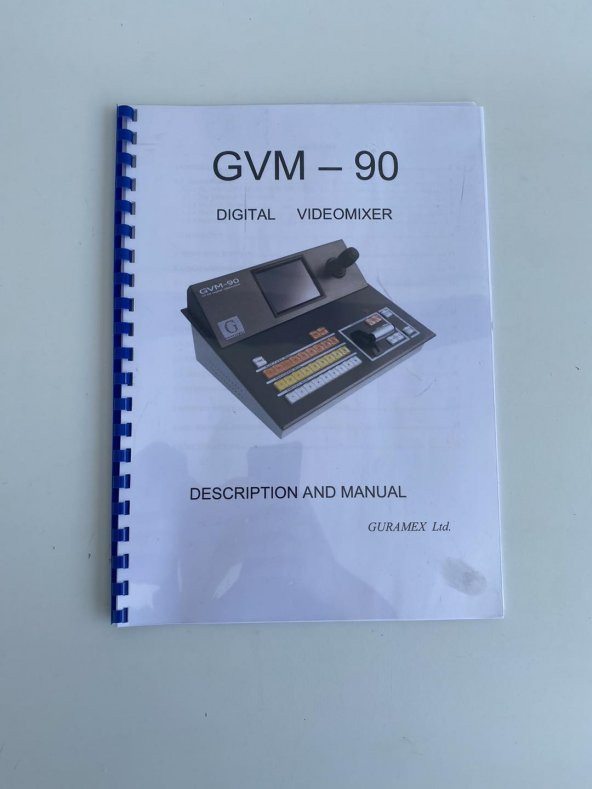 Guramex GVM-90 10 bit 1M/E Digital Video Mikser - Resim 11