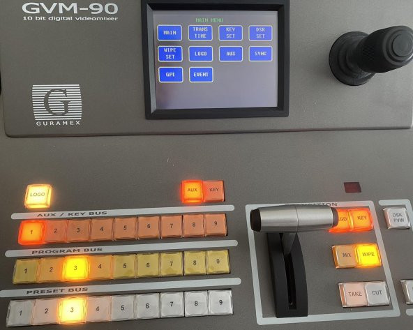 Guramex GVM-90 10 bit 1M/E Digital Video Mikser - Resim 12