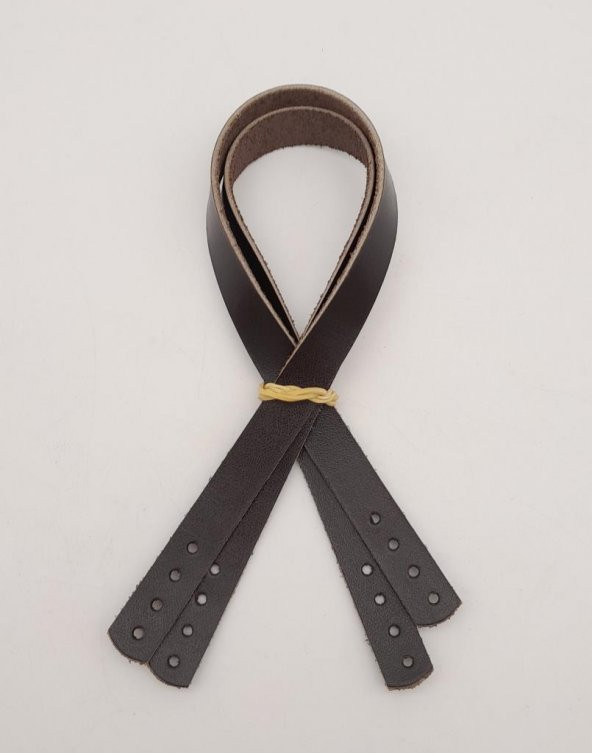 Angel Çanta Aksesuar Gerçek Deri 35X1.2 Cm Kahverengi Çanta Sapı ürün görseli 1
