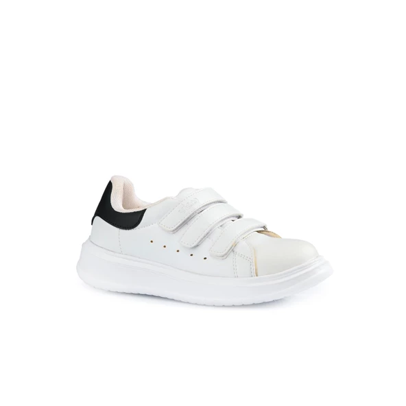Vicco Mari Beyaz Siyah Unisex Çocuk Spor Ayakkabısı ürün görseli 1