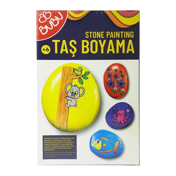 Bubu Taş Boyama AC0009 ürün görseli 1