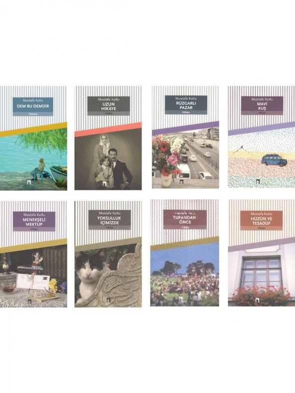 Mustafa Kutlu Roman Seti - 8 Kitap ürün görseli 1