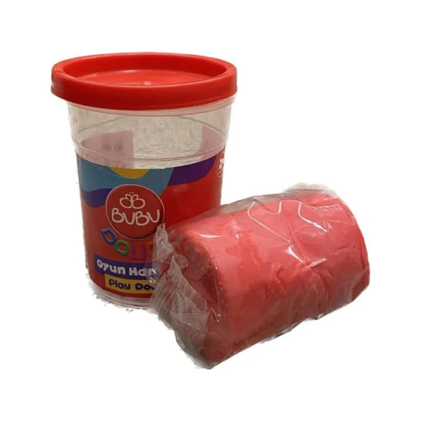 Bubu Tek Renk Oyun Hamuru 125 gr Kırmızı ürün görseli 1