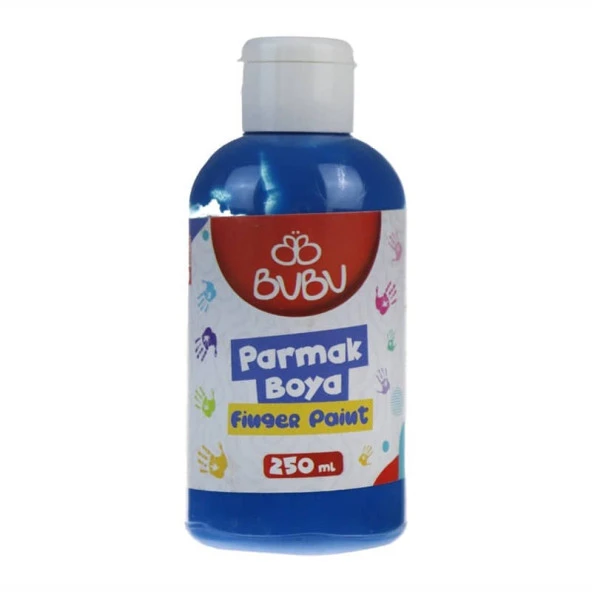 Bubu Parmak Boyası 250 ml MAVİ ürün görseli 1