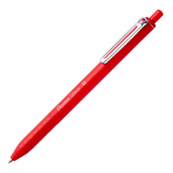 Pentel iZee Yağ Bazlı Mekanizmalı Roller Kalem 1.0 mm Kırmızı BX470-B ürün görseli 1