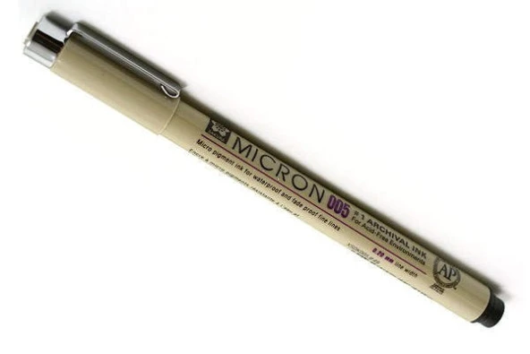 Sakura Pigma Micron Çizim Kalemi 0.05 SİYAH ürün görseli 1