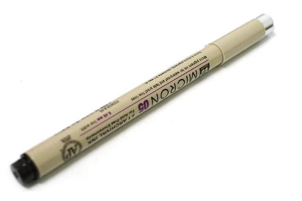 Sakura Pigma Micron Çizim Kalemi 0.5 SİYAH ürün görseli 1