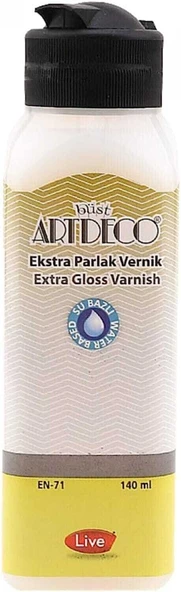 Artdeco Su Bazlı 140ml Vernik Extra Parlak / 073L-04 ürün görseli 1