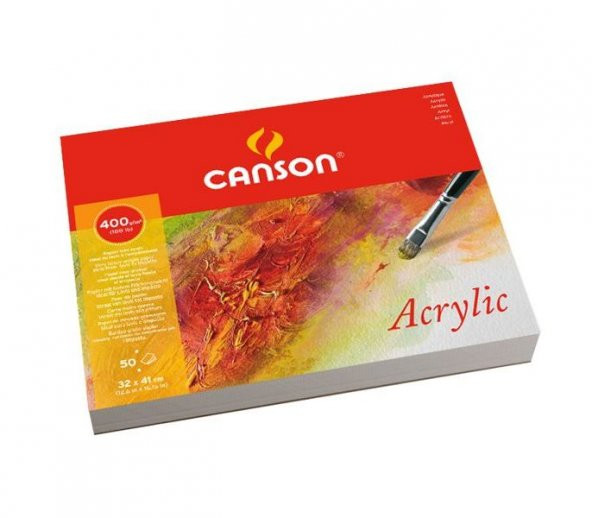 Canson Montval Akrilik Blok 400 gr. 32x41 cm. 50 Sayfa ürün görseli 1