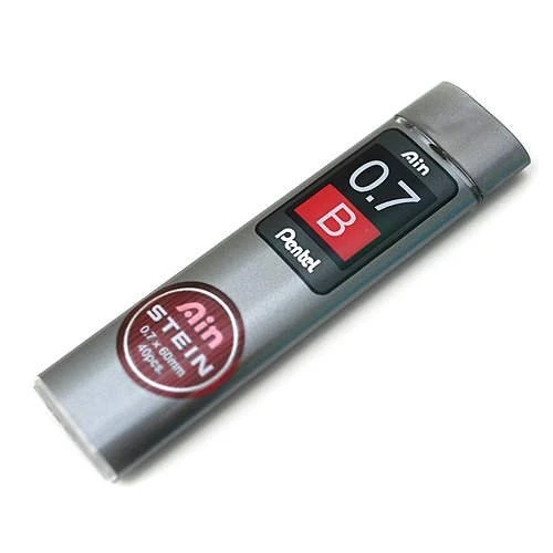 Pentel Ain Stein Min (Mekanik Kurşun Kalem Ucu) 0.7 mm B 40lı Tüp ürün görseli 1