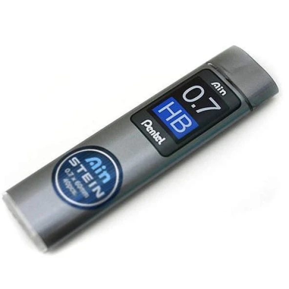 Pentel Ain Stein Min (Mekanik Kurşun Kalem Ucu) 0.7 mm HB 40lı Tüp ürün görseli 1