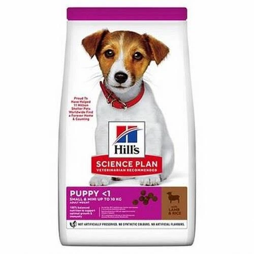 Hills Small Mini Puppy Kuzulu ve Pirinçli Küçük Irk Yavru Köpek Maması 3 Kg ürün görseli 1