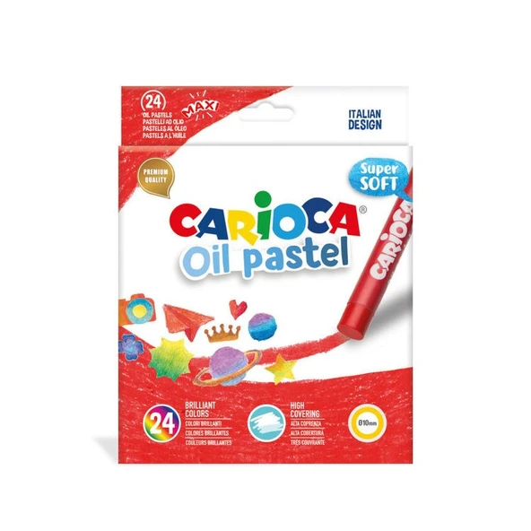 Carioca Yağlı Pastel Boya 24lü ürün görseli 1