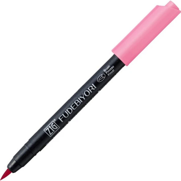 Zig Fudebiyori Brush Pen Fırça Uçlu Kalem 202 PEACH PINK ürün görseli 1