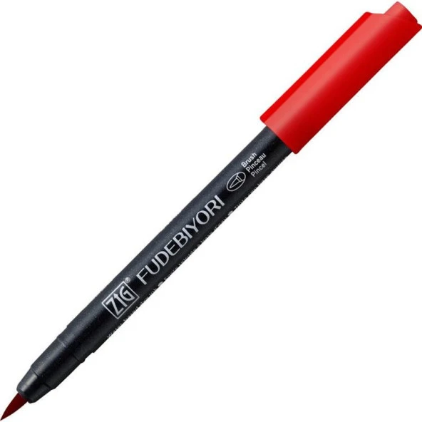 Zig Fudebiyori Brush Pen Fırça Uçlu Kalem 22 CARMINE RED ürün görseli 1