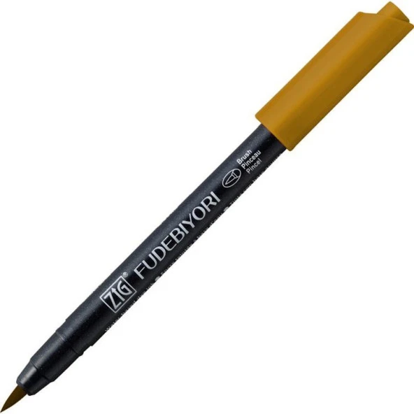 Zig Fudebiyori Brush Pen Fırça Uçlu Kalem 66 DARK OATMEAL ürün görseli 1