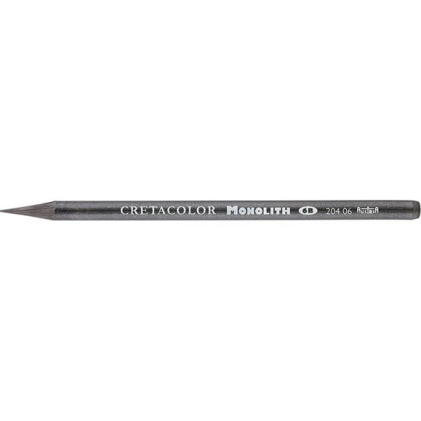 Cretacolor Monolith Graphite Ağaçsız Çizim Kalemi 6B (204 06) ürün görseli 1
