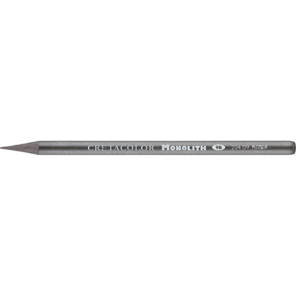 Cretacolor Monolith Graphite Ağaçsız Çizim Kalemi 9B (204 09) ürün görseli 1