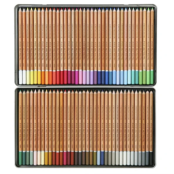 Cretacolor Fine Art Pastel Boya Kalemi 72 Renk Metal Kutu (470 72) ürün görseli 1