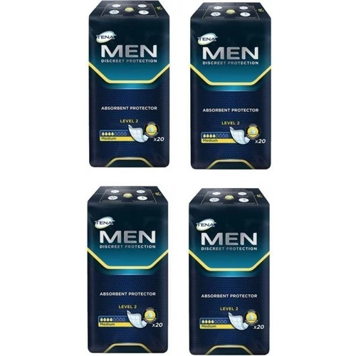 Tena Men Emici Koruma Level 2 Erkek Mesane Pedi 80 Adet ürün görseli 1
