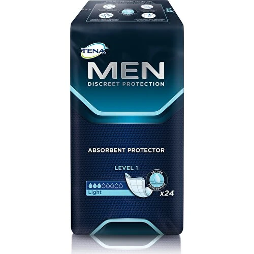 Tena Men Level 1 Erkek Mesane Pedi 24'li   E6 ürün görseli 1