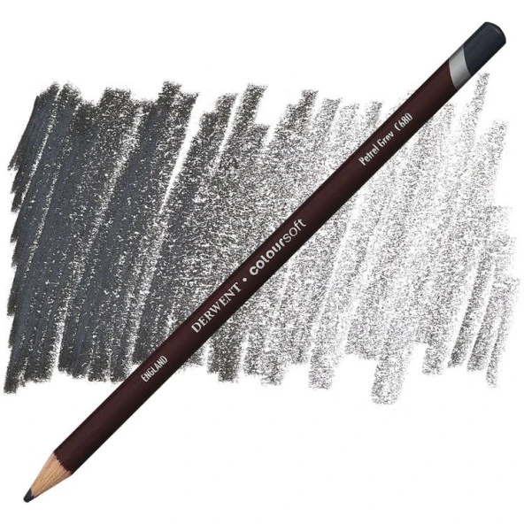 Derwent Coloursoft Pencil Yumuşak Kuruboya Kalemi C680 Petrel Grey ürün görseli 1