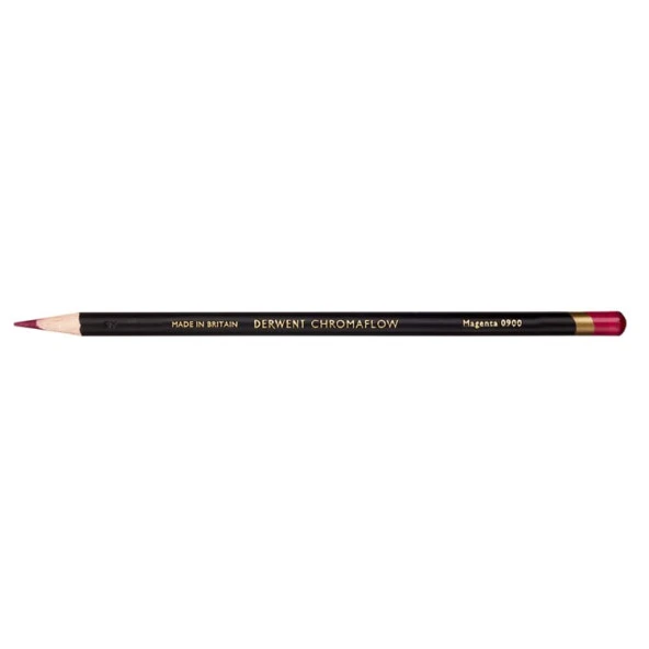 Derwent Chromaflow Kuruboya Kalemi 0900 Magenta ürün görseli 1