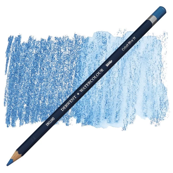 Derwent Watercolour Pencil Suluboya Kalemi 31 Cobalt Blue ürün görseli 1