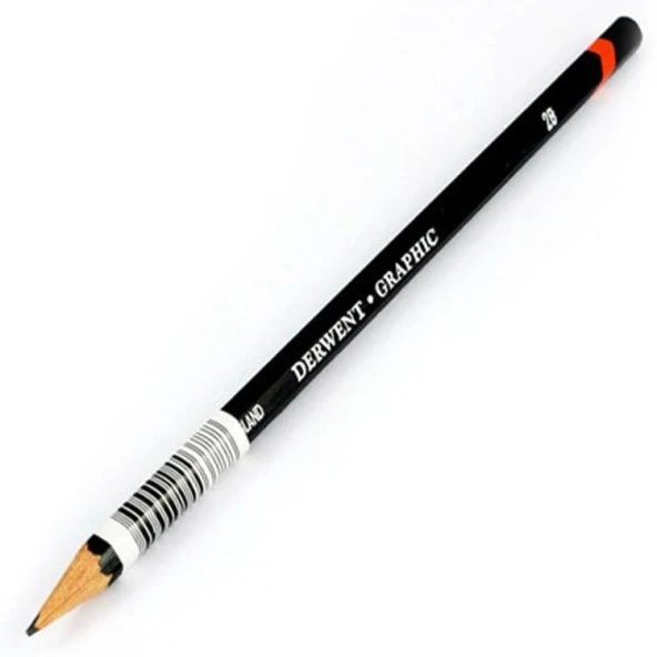 Derwent Graphic Pencil Dereceli Kalem 2B ürün görseli 1