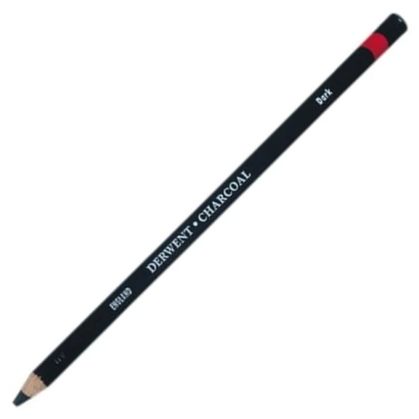 Derwent Charcoal Pencils Dark Kömür Füzen Kalem ürün görseli 1
